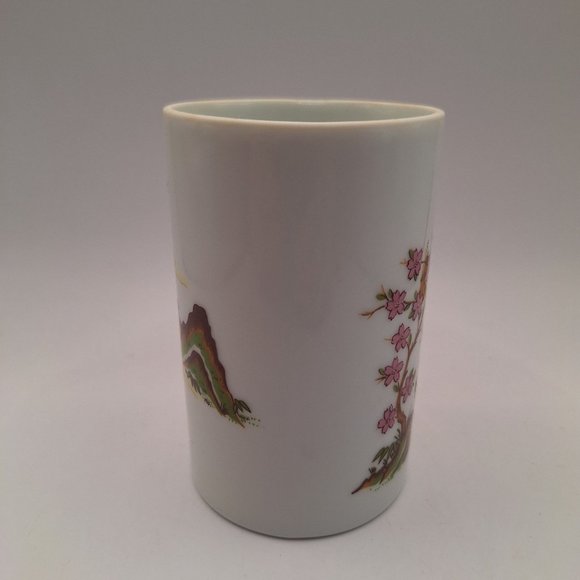 ANDRE RICHARD PORCELAIN VASE CHERRY BLOSSOM 4.25" - Picture 3 of 8